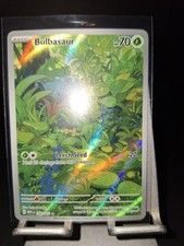 Pokémon Bulbasaur 166/165 SV: Scarlet & Violet (MEW) 151 Holo Illustration Rare