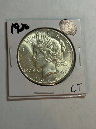 1926-P Peace Dollar Silver $1 Philadelphia BU UNC Bright White