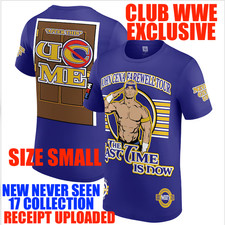 SIZE SMALL CLUB WWE JOHN CENA NEVER SEEN 17 T-SHIRT 2026 SUMMERSLAM MINNESOTA