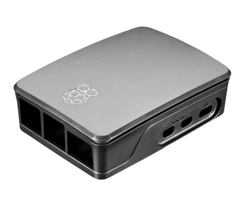 offizielles Gehäuse für Raspberry Pi 5, schwarz/grau - Picture 2 of 2