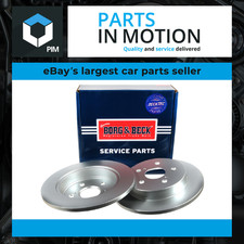 2x Brake Discs Pair Solid fits LEXUS UX200 2.0 Rear 2018 on M20A-FXS 281mm Set