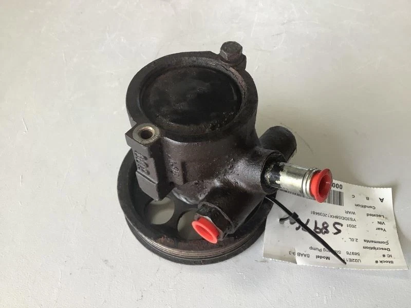 Sold 2008 Saab 9-3 Power Steering Pump Assy 12780841