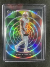 2025 Panini Select Rookie Color Wheel Emeka Egbuka Tampa Bay Buccaneers #13