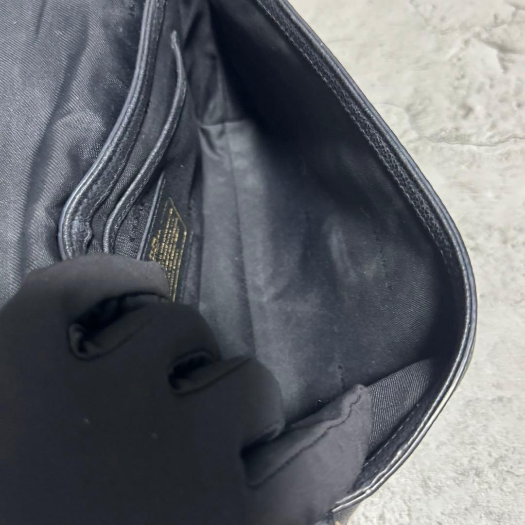 COACH Shoulder Bag Quilted Patchwork Leather Blac… - image 22