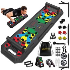 Push Up Board, Portable Home Workout Equipment, All-in-One Fitness Exercise E...