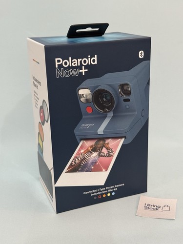 Polaroid Now+ Instant Camera i-Type - Calm Blue - Brand New & Sealed