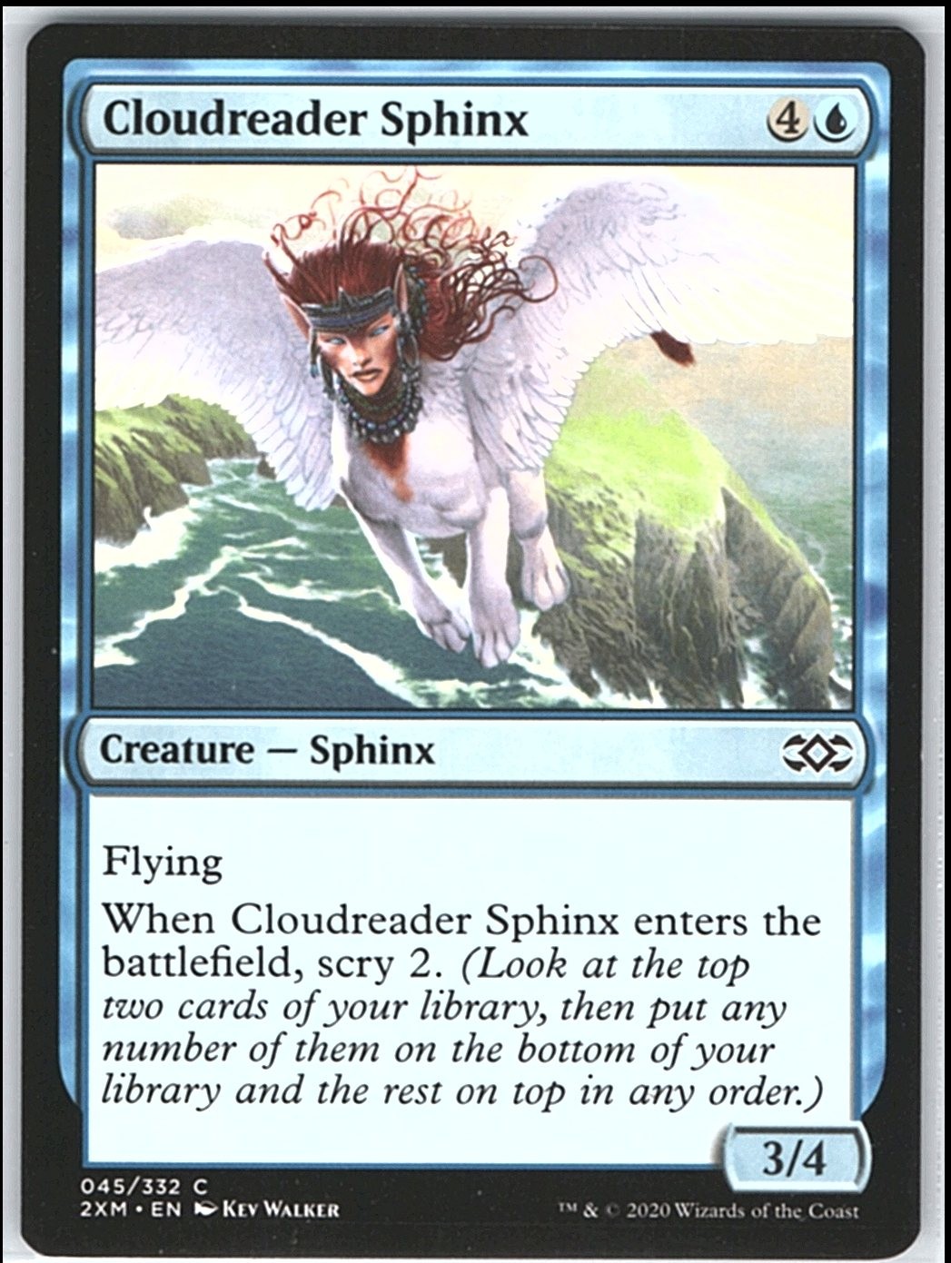 Magic the Gathering - Cloudreader Sphinx [2XM - 45] - NM/Common