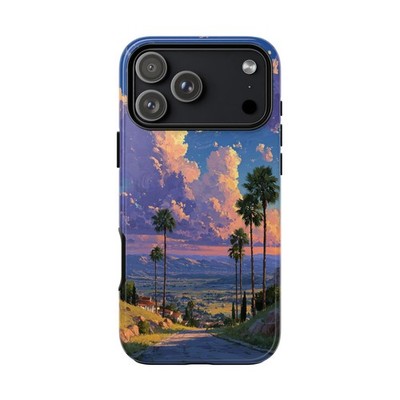Phone Ink - iPhone | Galaxy | Pixel Case - Hilltop Road Lavender Clouds