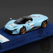 BBR 1/43 Ferrari SP3 Daytona Limited Resin Car Model Simulation Diecast Toy Blue