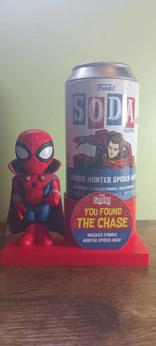 Funko Soda POP! Zombie Hunter Masked Spider-Man Chase w/soda stand! Targe Excl!!