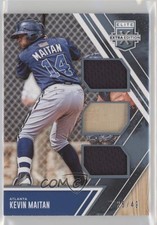 2017 Elite Extra Edition Triple Materials Holo Silver 25/49 Kevin Maitan a8r