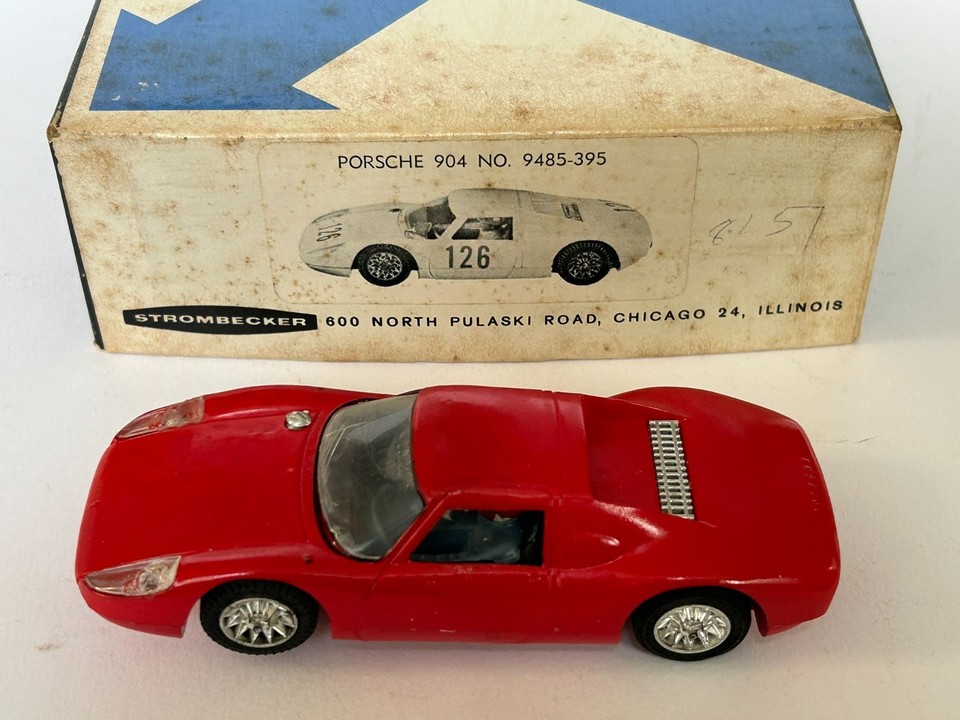 Strombecker Porsche 904 GTS (Red) 1/32 scale slot car with box | eBay