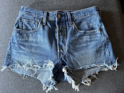 *LEVI´S Premium* Jeanshorts 501 blue denim blau   - Größe 30