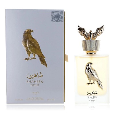 MSRP $53 Shaheen Gold by Lattafa, 3.4 oz EDP Spray for Women