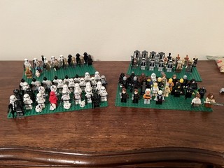 Lotto Minifigure Lego Star Wars