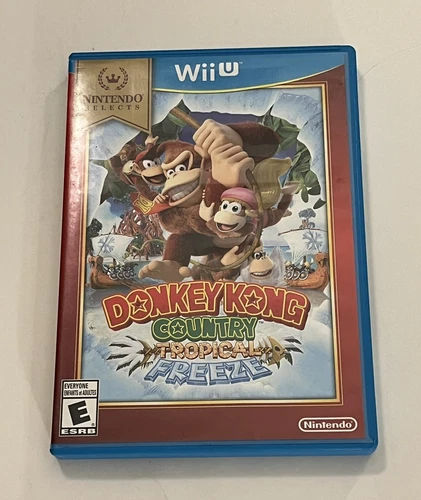 Donkey Kong Country: Tropical Freeze (Wii U, 2014) Nintendo Selects Tested