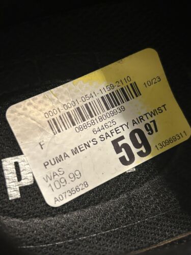 Puma Safety Mens Airtwist Low EH Composite Work Shoe Low Slip Resistant - Picture 4 of 10