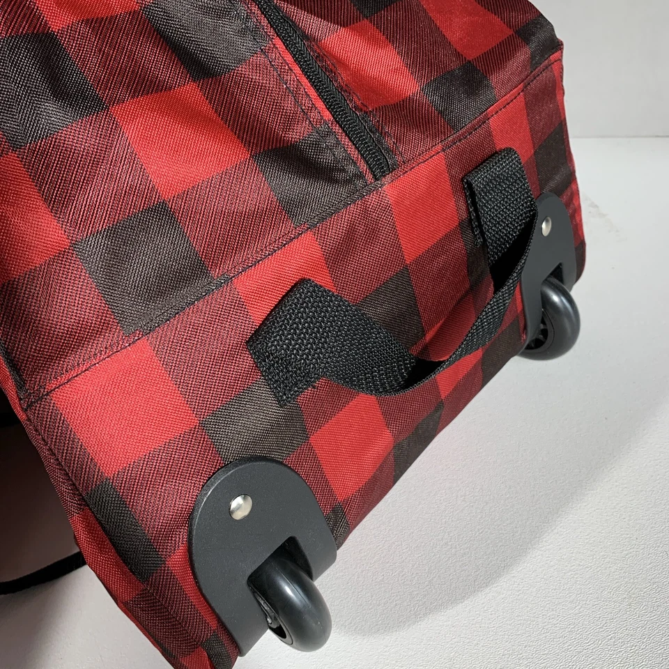 Árvore de Natal rolante saco de viagem armazenamento com rodas serve para árvore de até 7,5 pés - Imagem 2 de 4