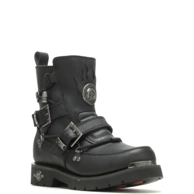 Harley-Davidson Men's Distortion Riding Boot Black - D94167, Black