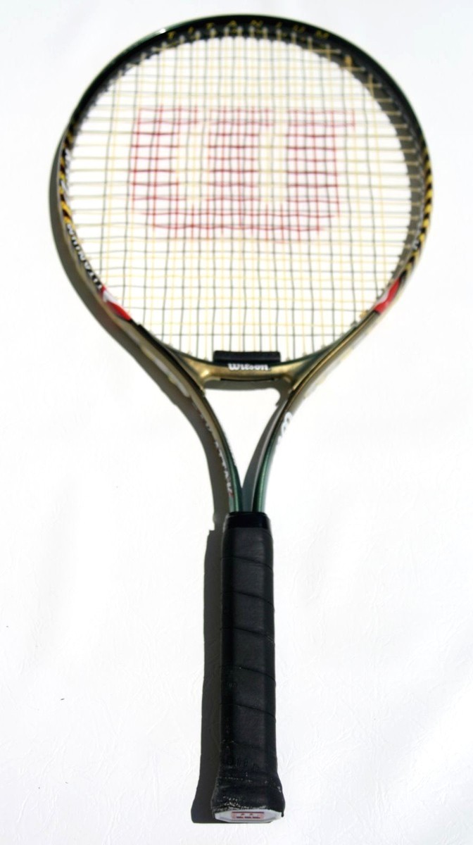 Raquete de tênis wilson titanium ? pete sampras com case em São Paulo