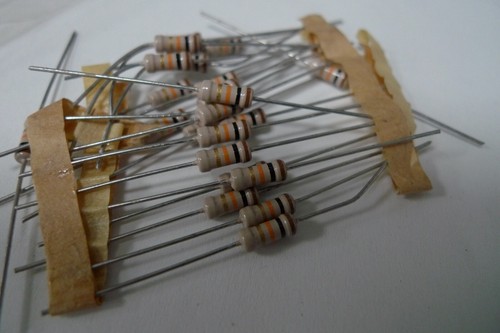 Resistor Metal Film Philips 5% X5 Off Original Vintage Resistors Drop Down Menu - Picture 379 of 657