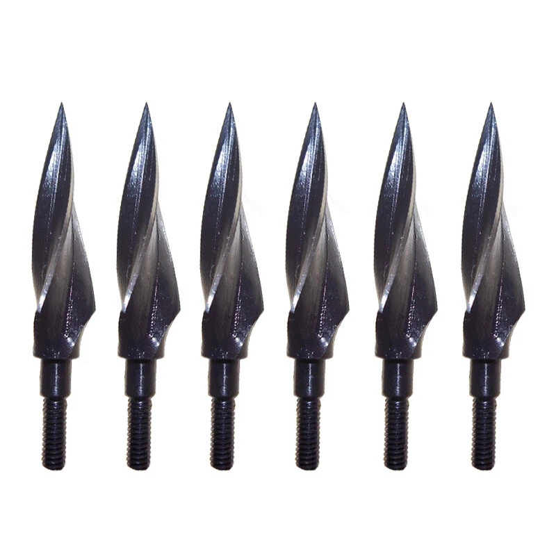 150gr Archery Arrowheads Hunting Broadheads Screw Tips Arrow Points Bow Shooting - Image 2 of 4