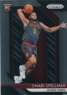 2018-19 PANINI PRIZM RC OMARI SPELLMAN MINNESOTA TIMBERWOLVES ROOKIE - P6850