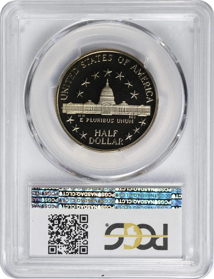 1989-S Congress Commemorative Half Dollar PR70DCAM PCGS - Image 2 of 2