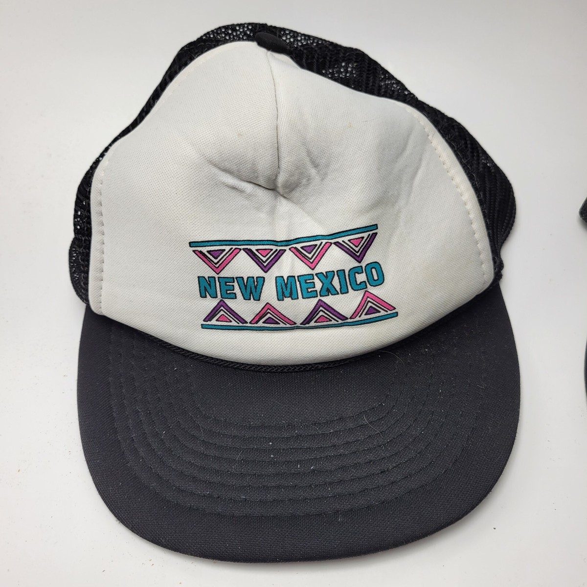 New Mexico Souvenir Mesh Hat Cap Black Used Snapback B26D | eBay