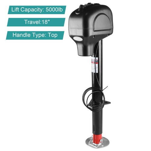 Electric Trailer Jack 5000lbs  Power Tongue Jack for RV Trailer & Camper