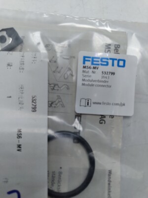 NEW Festo M56-MV 532799 Module Connector, Size 6, Thread Clamp, Steel Screws 