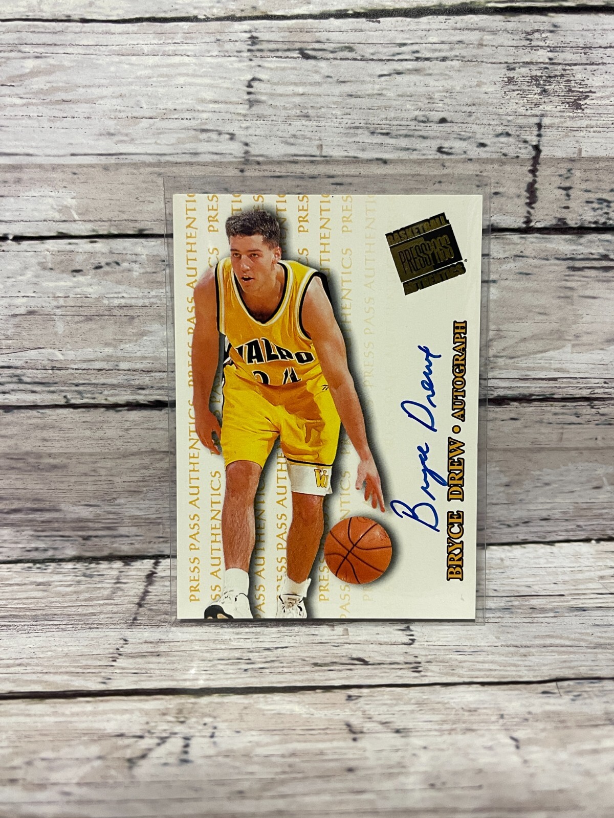 1998 Press Pass Authentics Autographs - Bryce Drew