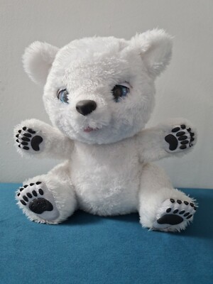 FurReal Friends Pets Cute Polar Bear Snifflin Sawyer Hasbro Great Condition | eBay