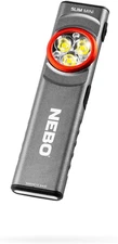 NEBO SLIM Mini Rechargeable Pocket Light | 250 Lumens, 2 Light Modes, Small Flas