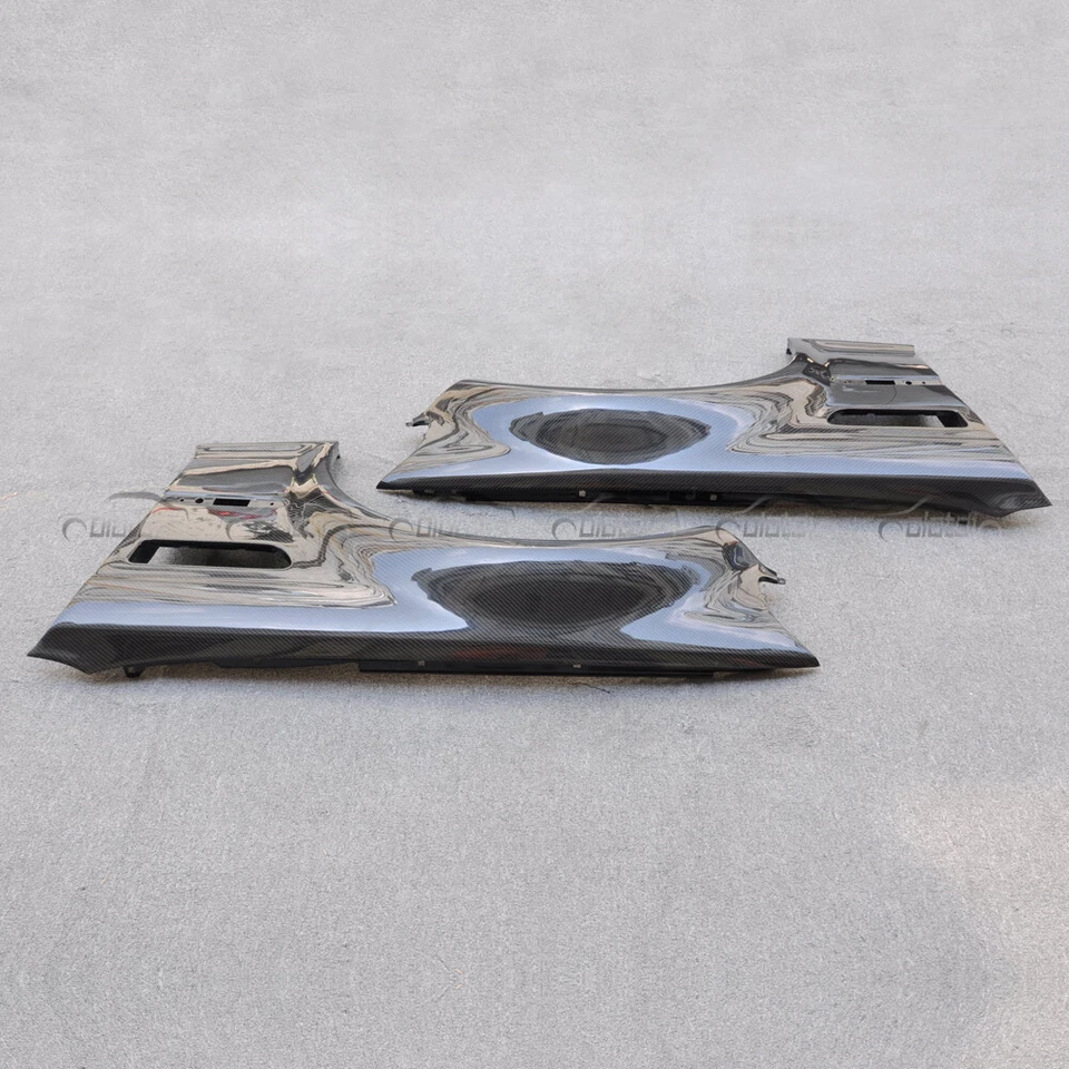 Наружные крылья из углеродного волокна для переднего крыла 1998-2005 BMW E46 M3 OE - Изображение 4 из 4