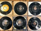 Elvis Presley Lot of 6 Vintage 7" 45 RPM Records (#5)