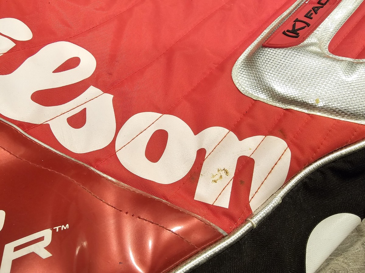 Wilson K Factor Tennis Racquet Bag - 12-pack Pro Tour Red/Silver