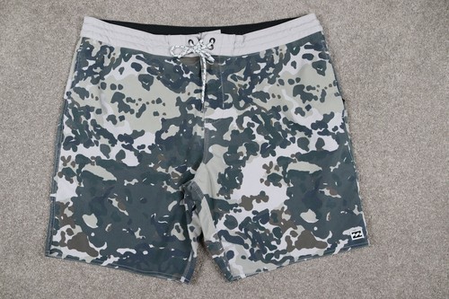 Billabong Board Shorts Men 38 Grey Camo 