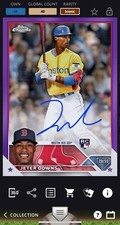 [DIGITAL] Jeter Downs Topps BUNT 2023 Chrome Purple Rookie Signature ICONIC RC