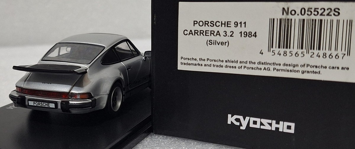 Porsche 911 (901) Carrera 2.7 1975 Silver 1:43 Kyosho 05522S Porsche 911 (901) Carrera 2.7 1975 Silver 1:43 Kyosho 05522S