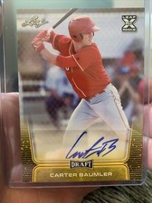 2020 Leaf Draft Baseball Blaster Cards Checklist 25