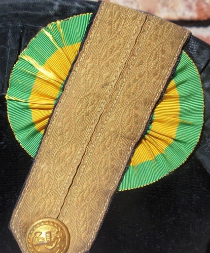 WW I Brazilian Navy Superior Officer Bicorn Bicornio Marina Brasil - Picture 5 of 12