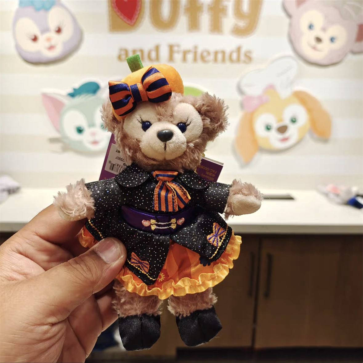 Disney authentic 2022 halloween shelliemay plush keychain Shanghai