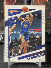 2021-22 Panini Donruss Jordan Poole #13 Golden State Warriors