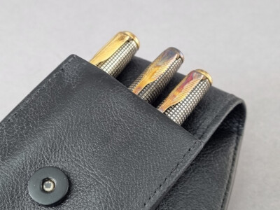 Parker Sonnet Cisele Set 925 Silber Füller 18K Kugelschreiber/ Drehbleistift