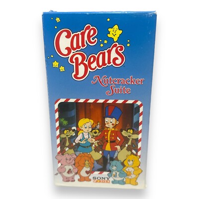 Care Bears Nutcracker Suite 1988 VHS Tape Movie Christmas Movie