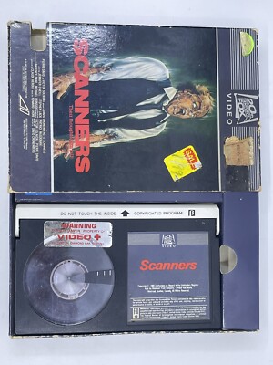 SCANNERS BETA JENNIFER O'NEILL 20 CENTURY FOX VIDEO 1982 SIDE LOAD TESTED