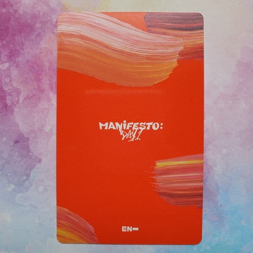 SUNOO Enhypen Manifesto: scheda fotografica giorno 1 ENHYPEN Weverse scheda fotografica ufficiale - Foto 35 di 76