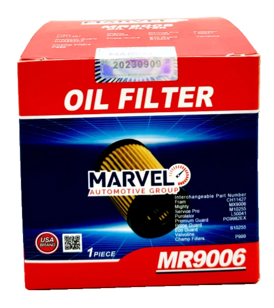 Filtro de aceite sintético Marvel MR9006 (11 42 7 618 462) para BMW 320i 2012-2018 2,0 L Foto 2 de 4