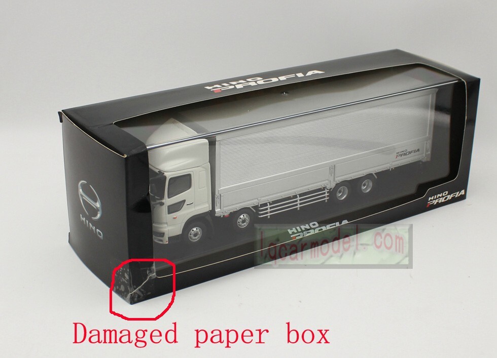 1/43 Scale HINO PROFIA 2017 Truck white&silver Diecast Model | eBay